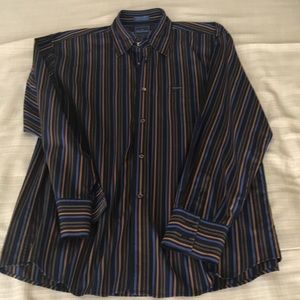 Faconnable Stripe Dress Shirt
